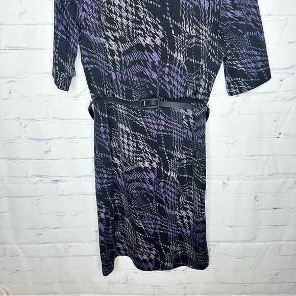 Connected Apparel size 12 purple dress - Picture 2 of 8